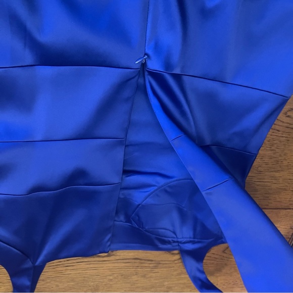 Signature by sangria royal blue dress 14 - Picture 10 of 15